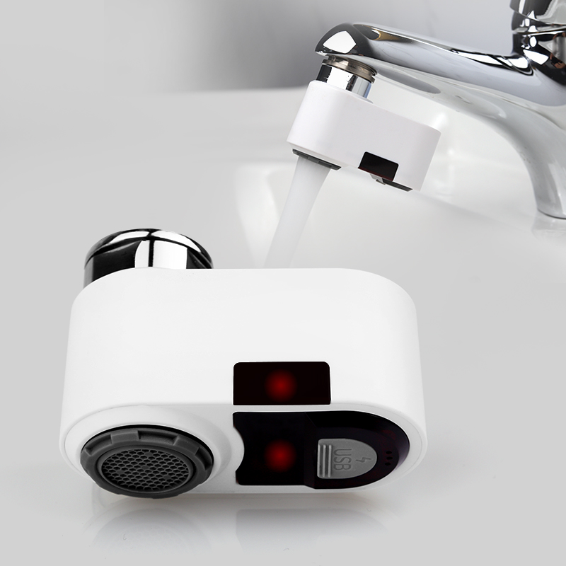 Basin Mixer Tap - Intelligenter berührungsloser elektrischer Infrarot-Sensor-Wasserhahn für Badezimmerwaschbecken