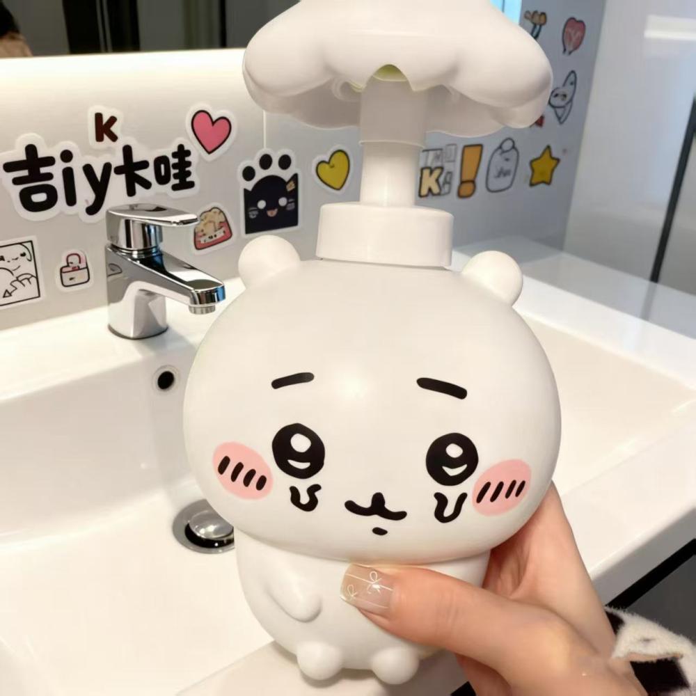 Home Edit Bathroom Storage - Niedliche Hachiware Chiikawa Spenderflaschen, Kawaii Usagi