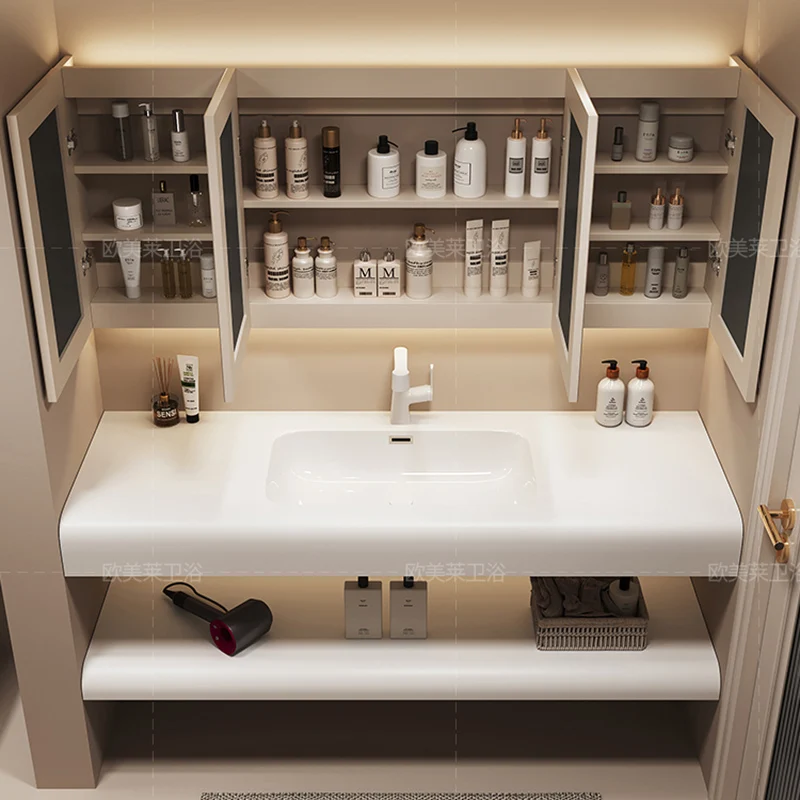 Hallo, moderne, schlichte Bade – Home Bathroom Vanity Combo Bewertung und Preis